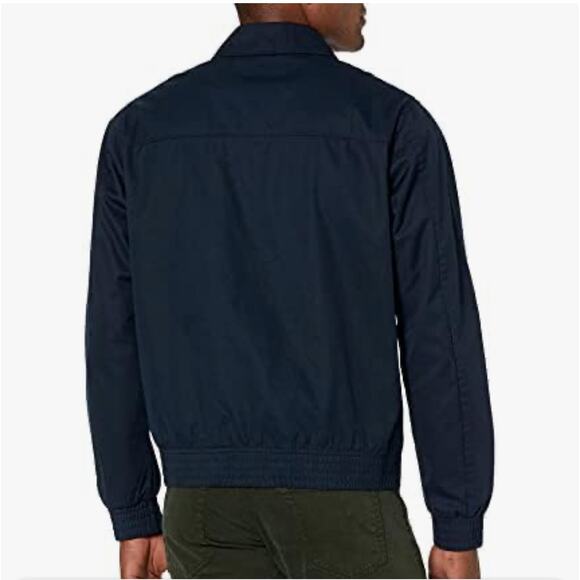 Scotch & Soda mens Navy Blue Jacket Cotton Lightweight Jacket, size Large - Picture 2 of 4